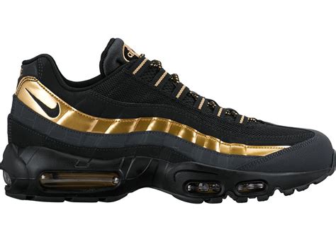 nike air max zwart metallic logo|Nike Air Max 95 men's.